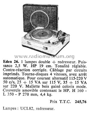 26; Eden-Électronique (ID = 2071442) R-Player