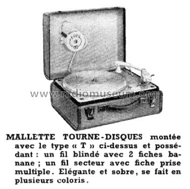 Mallette tourne-disques Ch= T; Eden-Électronique (ID = 2072477) R-Player