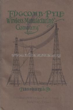 Edgcomb-Pyle Wireless Manufacturing Co. 1914 Catalog; Edgcomb-Pyle (ID = 1019594) Paper