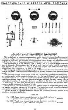 Edgcomb-Pyle Wireless Manufacturing Co. 1914 Catalog; Edgcomb-Pyle (ID = 1019615) Paper