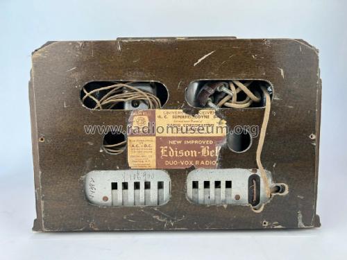 Duo-Vox Unknown; Edison-Bell Co., Inc (ID = 2694378) Radio