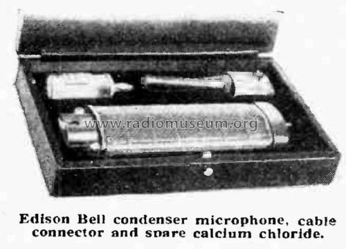 Condenser Microphone. ; Edison-Bell Ltd.; (ID = 2793937) Mikrofon/TA