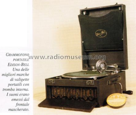 Portable Gramophone ; Edison-Bell Ltd.; (ID = 3089793) TalkingM