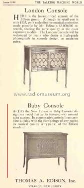 Baby Console BC-34; Edison, Thomas A., (ID = 3028775) TalkingM