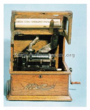 Coin Operated Phonograph Bijou; Edison, Thomas A., (ID = 3028452) TalkingM