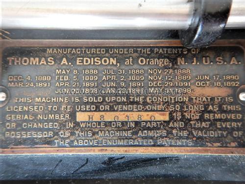 Phonograph Home C; Edison, Thomas A., (ID = 2630404) TalkingM