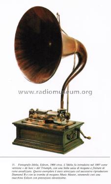 Phonograph Idelia; Edison, Thomas A., (ID = 3029435) TalkingM