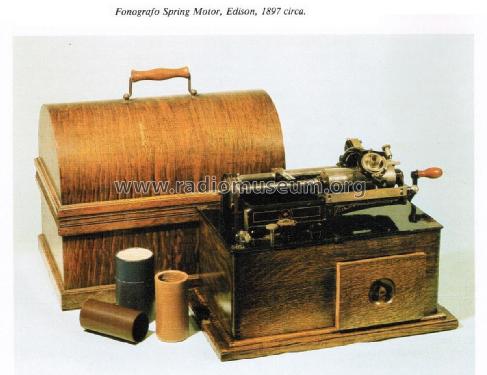 Phonograph Spring Motor; Edison, Thomas A., (ID = 3028800) TalkingM