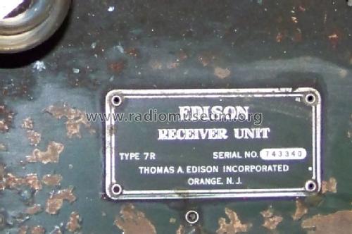 C-4 Ch= 7R + 8P; Edison, Thomas A., (ID = 866114) Radio