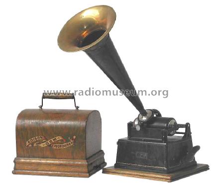 Phonograph GEM A; Edison, Thomas A., (ID = 253688) TalkingM