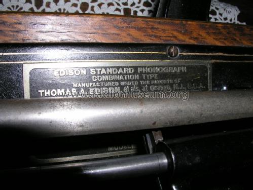 Phonograph Standard D ; Edison, Thomas A., (ID = 1180146) TalkingM