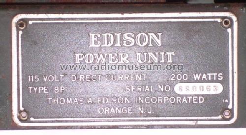 R-4 DC Ch= 7R + 8P; Edison, Thomas A., (ID = 450016) Radio