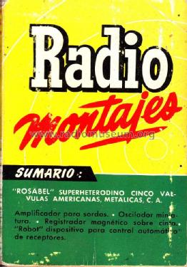 Rosabel Radio montaje nº 4; Editorial Bruguera, (ID = 2226356) Kit