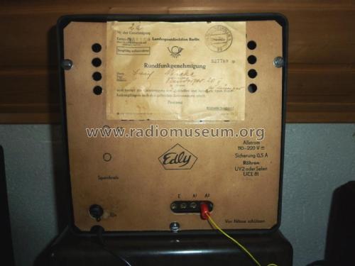 Kleinempfänger ; Edly-Radio KG, Fritz (ID = 2397506) Radio