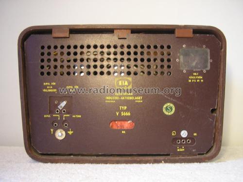 V 5666 Ch= Blaupunkt; EIA Elektriska (ID = 1959637) Radio