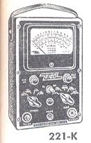 Vacuum-Tube Voltmeter Kit 221-K; EICO Electronic (ID = 229047) Equipment