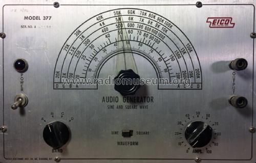 Audio Generator Kit 377-K; EICO Electronic (ID = 2220410) Kit