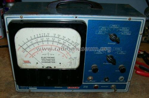 Electronic Voltmeter/Ohmmeter 214; EICO Electronic (ID = 2652935) Ausrüstung