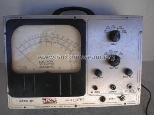 Electronic Voltmeter/Ohmmeter 214; EICO Electronic (ID = 663667) Ausrüstung