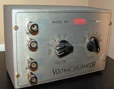 Scope Voltage Calibrator 495; EICO Electronic (ID = 1291548) Equipment
