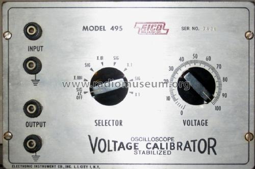 Scope Voltage Calibrator 495; EICO Electronic (ID = 1612238) Equipment