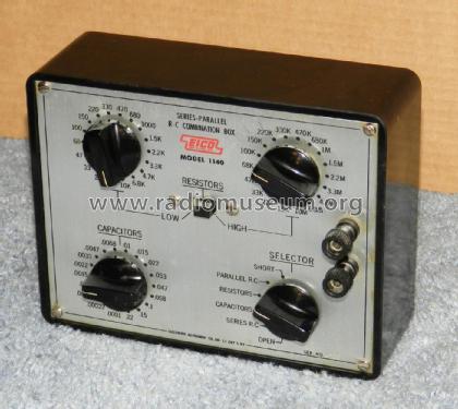 Series Parallel RC Combination Box 1140; EICO Electronic (ID = 2735346) Equipment
