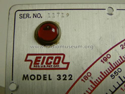 Signal Generator 322; EICO Electronic (ID = 1068959) Equipment