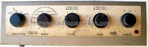 Stereophonic Amplifier AF-4; EICO Electronic (ID = 987203) Ampl/Mixer