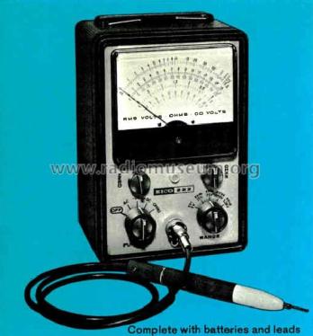 Vacuum Tube Voltmeter 222; EICO Electronic (ID = 3045596) Equipment