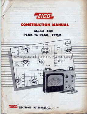 Vacuum Tube Voltmeter 249; EICO Electronic (ID = 226464) Equipment