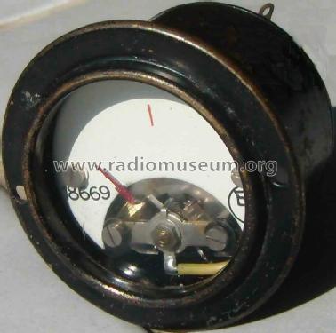 Tuning Meter 1 mA; EKA; Budapest (ID = 1439680) Radio part