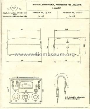 Univeka 147URAV; Mechanikai (ID = 895504) Equipment