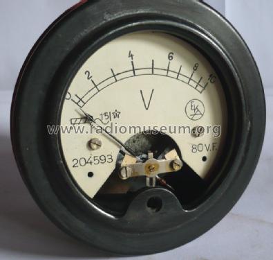 Voltmeter 80V.F.; EKA; Budapest (ID = 1441447) Ausrüstung