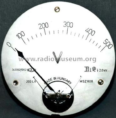 Voltmeter 200 LV; EKA; Budapest (ID = 1349511) Ausrüstung