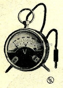 Zsebmüszer Pocket Voltmeter; EKA; Budapest (ID = 527608) Ausrüstung