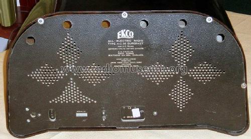 AC86; Ekco, E.K.Cole Ltd.; (ID = 380060) Radio