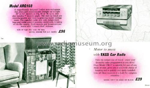 ARG168; Ekco, E.K.Cole Ltd.; (ID = 1412567) Radio