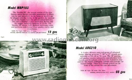 ARG210; Ekco, E.K.Cole Ltd.; (ID = 1412556) Radio