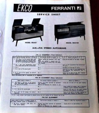 Stereogram SRG431; Ekco, E.K.Cole Ltd.; (ID = 2330297) Radio