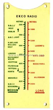 U29; Ekco, E.K.Cole Ltd.; (ID = 762140) Radio