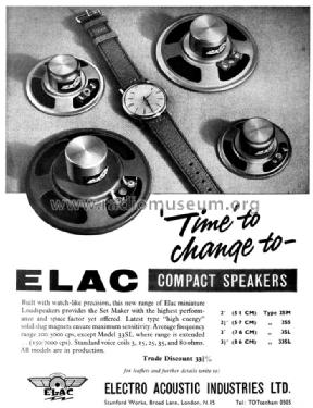 Loudspeaker 2SM; ELAC, Electro (ID = 2092145) Speaker-P