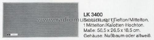 LK3400; Elac Electroacustic (ID = 545332) Speaker-P