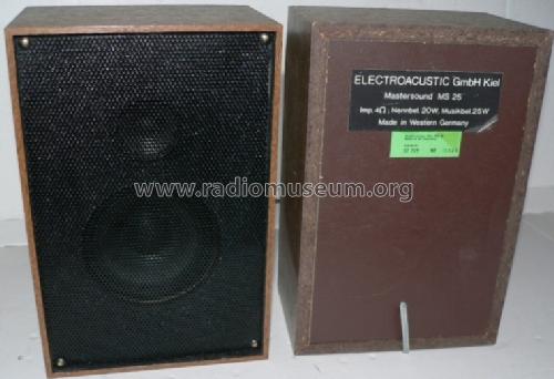 Mastersound MS25; Elac Electroacustic (ID = 1419355) Speaker-P