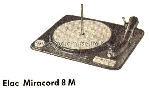 Miracord 8-M; Elac Electroacustic (ID = 219136) R-Player