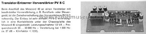 Stereo-Entzerrer-Vorverstärker PV8C; Elac Electroacustic (ID = 736022) Verst/Mix