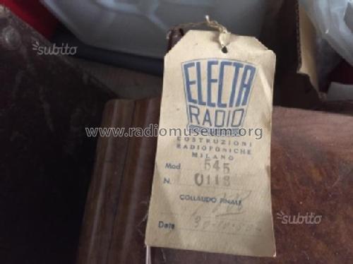 545; Electa Radio, A. (ID = 2329139) Radio