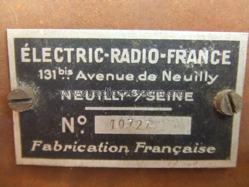 Inconnu - Unknown ; Electric-Radio- (ID = 1636644) Radio