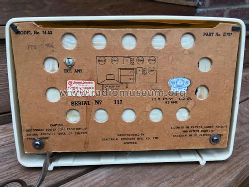 Fleetwood 51-53 ; Electrical Products (ID = 2298248) Radio