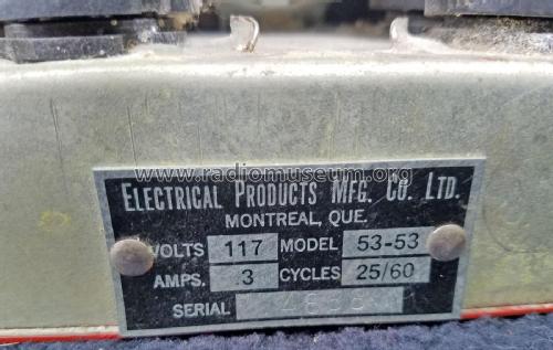 Fleetwood 53-53 ; Electrical Products (ID = 2754453) Radio