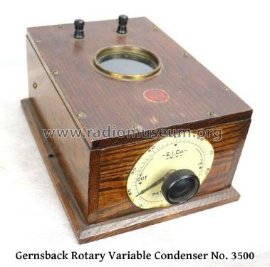 Gernsback Rotary Variable Condenser No. 3500; Electro Importing Co (ID = 2495362) Bauteil